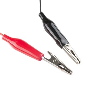 Clip Alligator Clamp Black & Red
