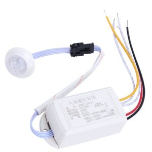 IR Infrared Body Motion Sensor Automatic Auto Light Lamp ON/OFF Control Switch
