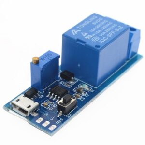 5V-30V Delay Relay Timer Module Startup Delay Switch Micro USB Power Adjustable Relay Module