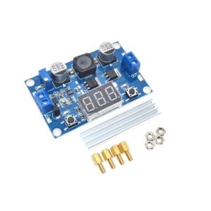 DC-DC down converter for XL4015E1 (5A, 180KHz, 36V) with USB & Display
