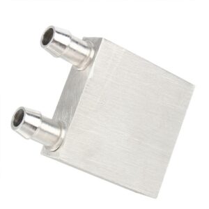 Aluminum Water Cooling Block for CPU Heatsink Cooler Peltier Plate 40x40x12mm