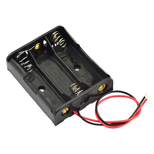 AA Battery Holder with Wires 3xAA