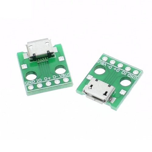 thumbnail image 2 of Micro USB To DIP Adapter – 5-Pin Female Connector For DIY Projects & PCB Builds 2 of 13