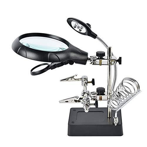 magnifying with auxiliary clip