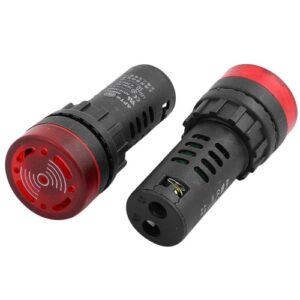 Mechanical Buzzer With LED Indicator AD16-22SM