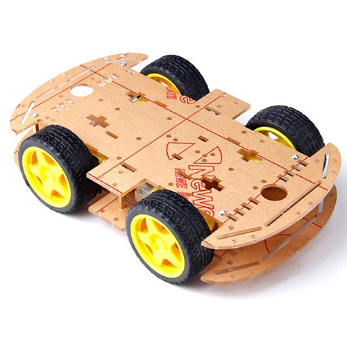 Robotic Chassis (4 Wheel)