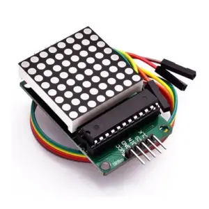 MAX7219 Red Dot Matrix Module MCU Control Display Module DIY Kit For Arduino