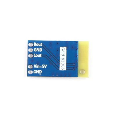 Bluetooth Stereo Audio Receiver Circuit Board Gold 82D 5v Audio Amplifier Circuit - Image 2