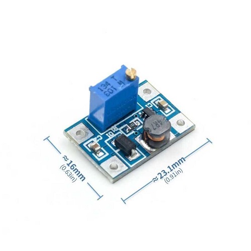 2-24V to 2-28V 2A DC-DC SX1308 step-up adjustable power module Encounter - Image 2